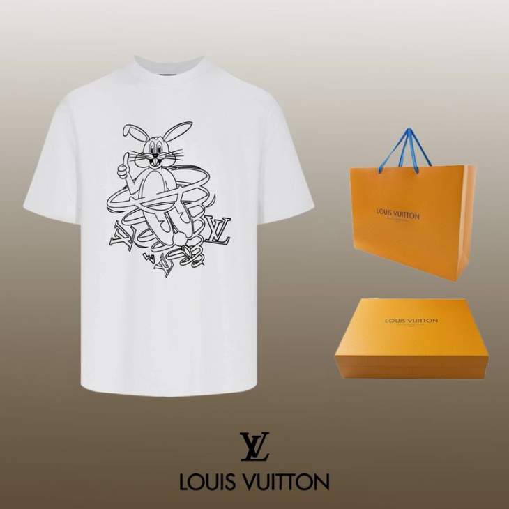 Picture of Louis Vuitton T Shirts Short _SKULVXS-Lsxitx606736
